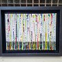 Coloured lines 48 2025, 13x18 (+R),  Acryl-Lack auf LW, € 180 SOLD